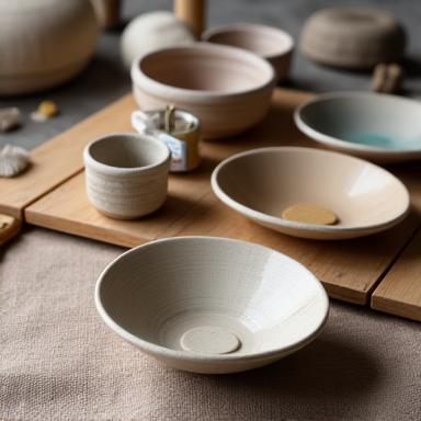 Kit de cerámica para crear tazones estilo japonés